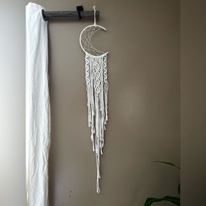 moon dream catcher wall decor